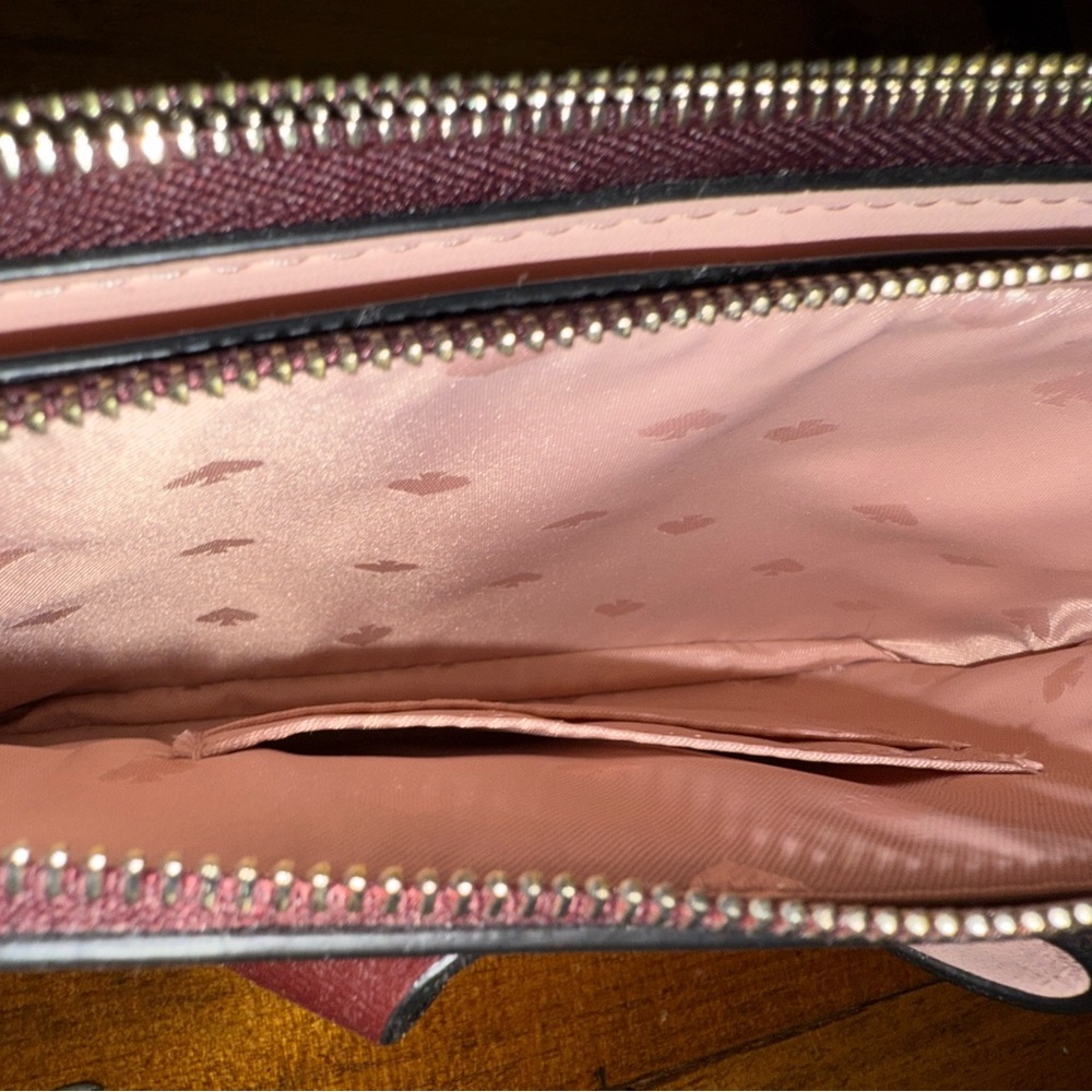 NWOT RARE Kate Spade Floral Pup Cherrywood Crossbody Bag ๐ - Picture 10 of 14